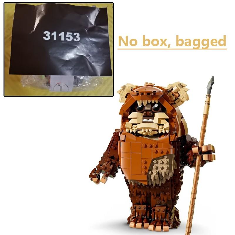 1010pcs Wicket the Ewok Compatible 75430 Creative Building Blocks Toy Set, Ivoke Wicket Series Model No Battery Required, Perfect Gift