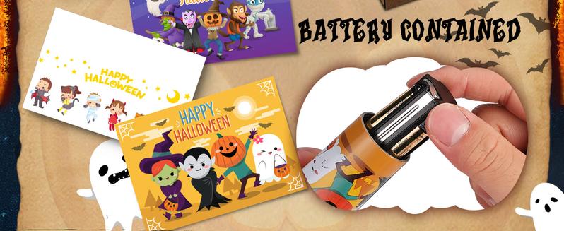 #JumpstartSale EverBrite Halloween Flashlights 4-Pack Halloween Gifts, Small LED Flash Light Handheld Torch with Lanyard 12AAA Battery Included, Mixed Color