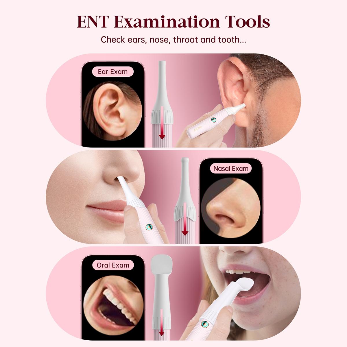 Smart Ear Cleaning Tool, 1 Box Ear Wax Removal Tool with 12pcs Tip, Portable Ear Wax Cleaner, Ear Wax Cleaning Kit, Ear Waxing Cleaning