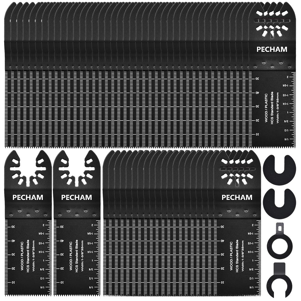 Multifunctional Oscillating Saw Blade Set, Compatible with Dewalt Bosch Fein, Ideal for Wood Plastic Metal Cutting