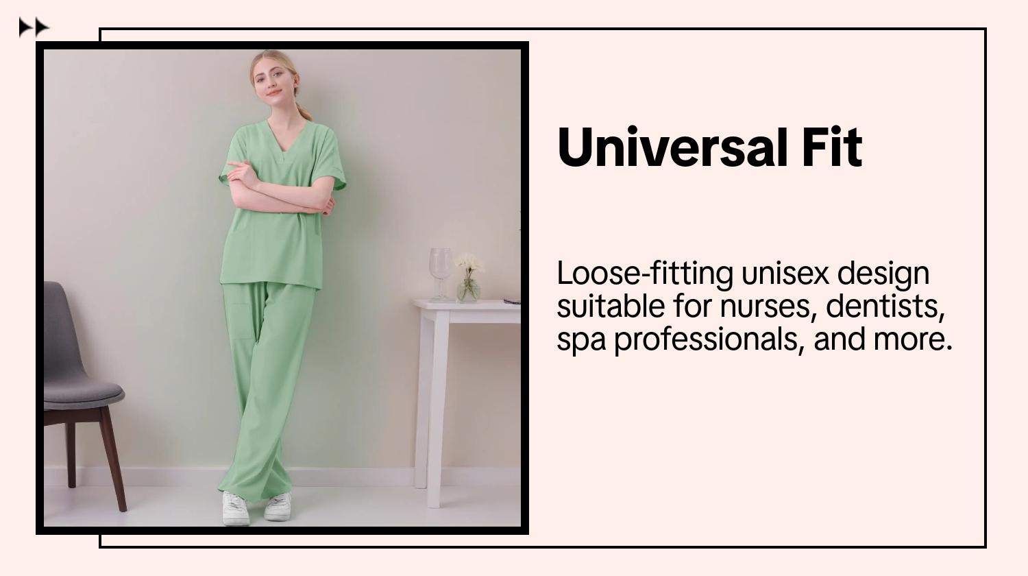 Summer High Elastic Breathable Polyester V-Neck Multi-Pocket Medical Workwear Scrubs Uniform Suit Uniforms Set, Simple Solid Short Sleeve, Suitable for Nurses, Dentists, Spa, Beauty Salons