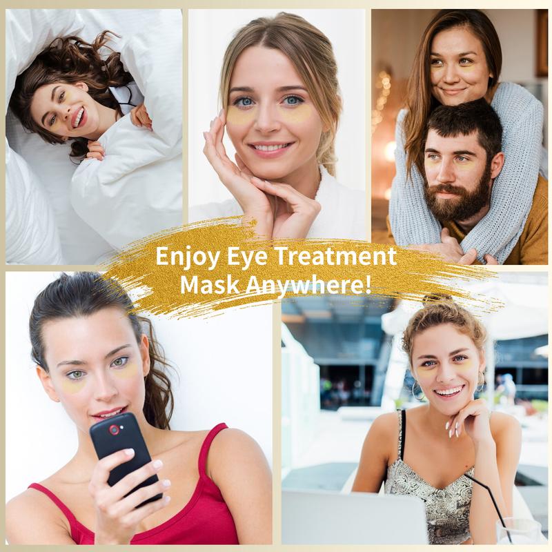 Retinol Under Eye Masks  60 Pcs Collagen Boost & Hyaluronic Acid, Brightening & Firming Eye Patches to Hydrate All Skin Types, 150g Hydrating Eye Care Treatment