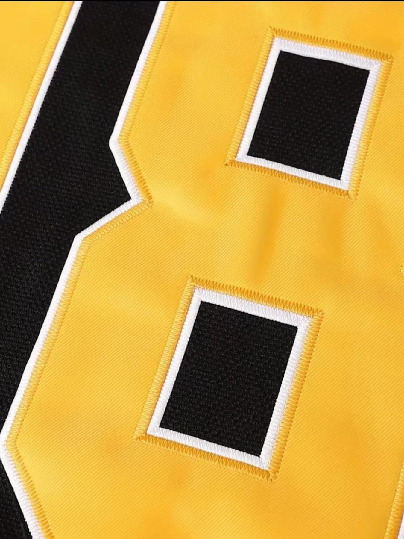 Men's Hockey Jersey, Stitched #18 Embroidery Hockey Jersey, Jersey Shirt, Casual Loose Sportswear for Training & Competition, Men's Sportswear for All Seasons