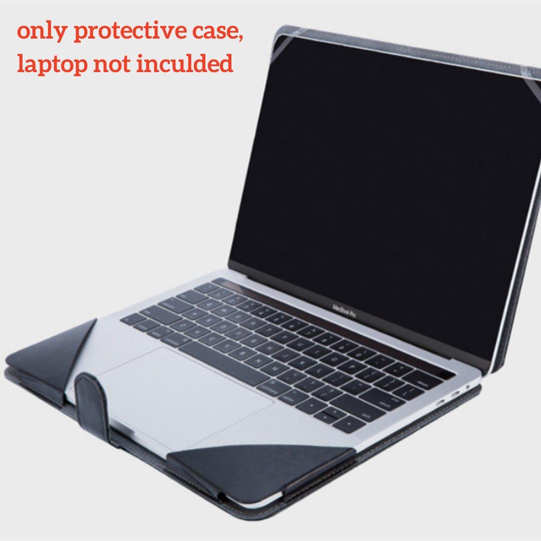 For Apple Macbook Protective Case, High-End PU Leather Material, Hybrid Shell Type, Durable and Stylish Laptop Cover, Laptop Casing