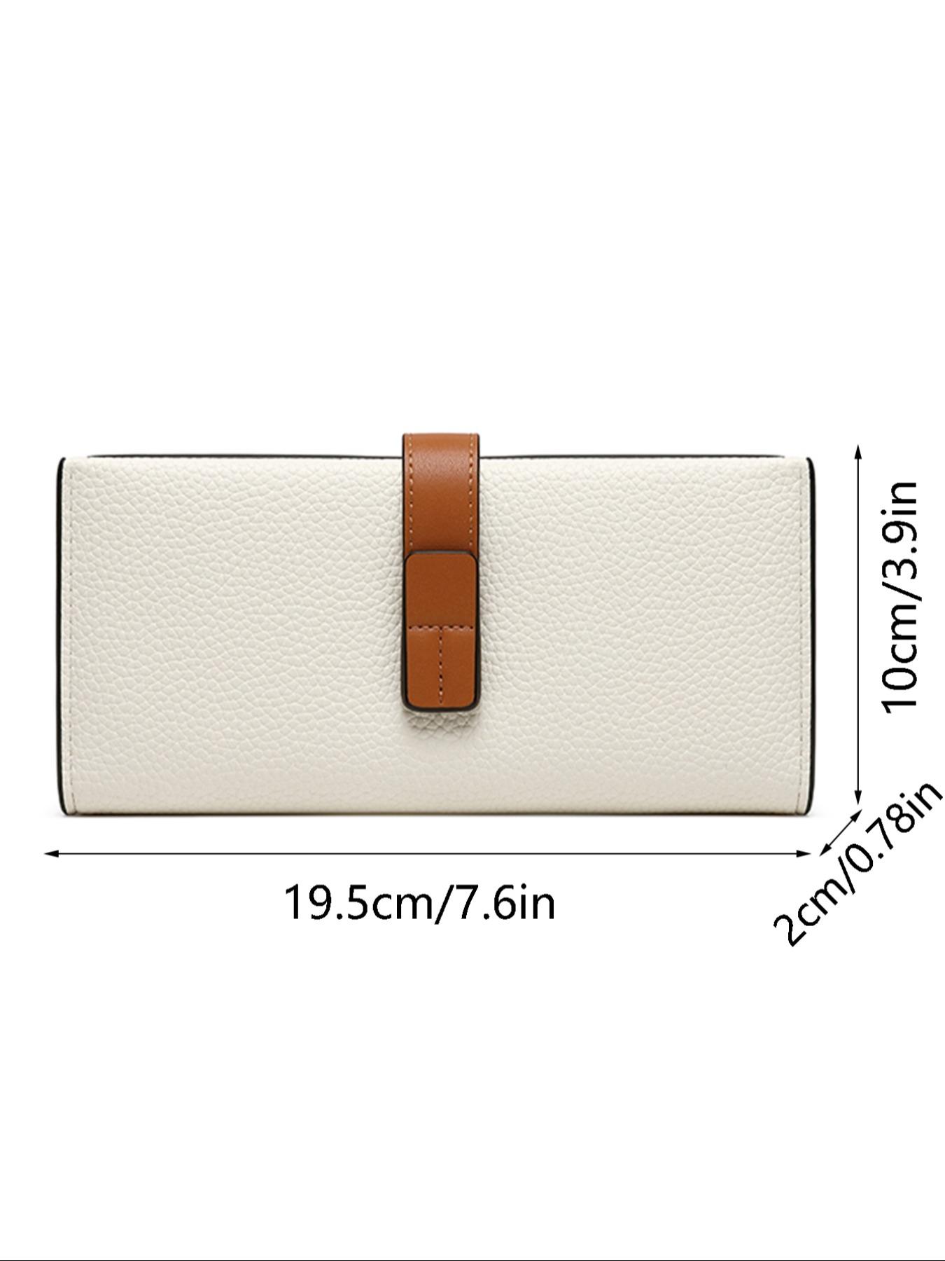 Women's Fashion Bifold Long Wallet, Casual Card Slots Holder, Pu Leather Zipper Wallet for Daily Used, Casual Trendy Versatile High-quality Daily Commuting Bag, Elegant Fashion Wallet, Money Organizer