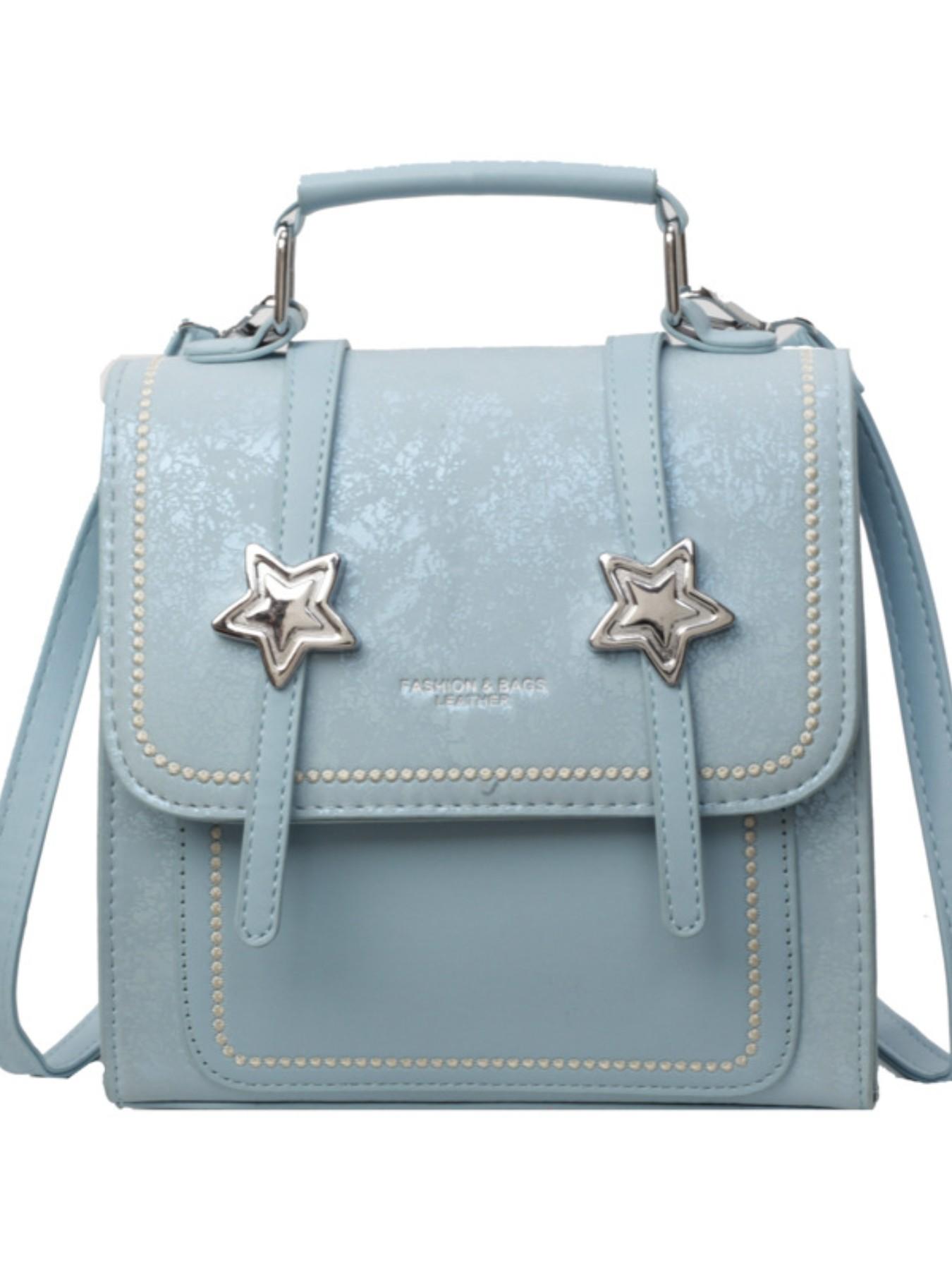 Trendy Commuter Backpack for Women, New Fashion Unique Crossbody Bag, Korean Style Travel Small Backpack, Stylish and Practical