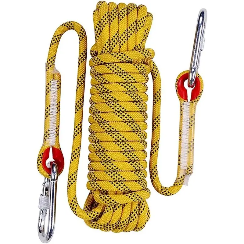 Outdoor activitiesAoneky Outdoor 10mm Static Utility Rope, Heavy Duty Polyester Rope for Pulling, Rigging, Tree Work & Hunting, Gym Fitness, 2000LB Tensile Strength