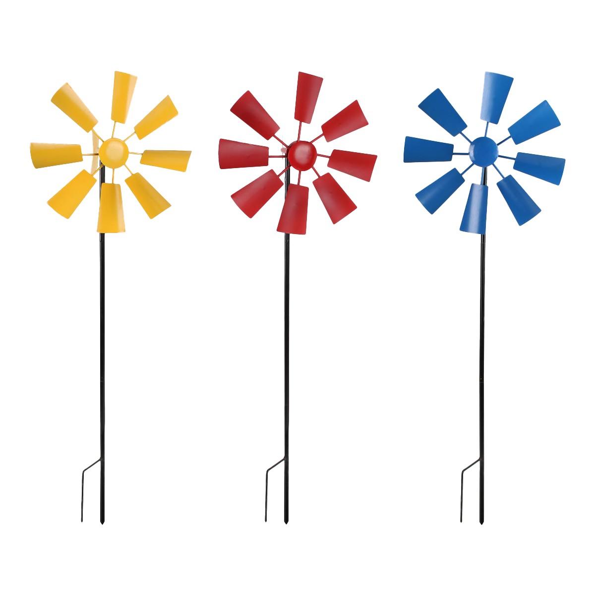 1 Piece Of Creative Metal Rotating Windmill Outdoor Decoration Iron Wind Spinner, Suitable for Rural-Style Garden And Courtyard Arrangements, Stylish Airplane-shaped Wind-powered Spinner, Must-have for Spring, Summer, And Autumn Courtyards