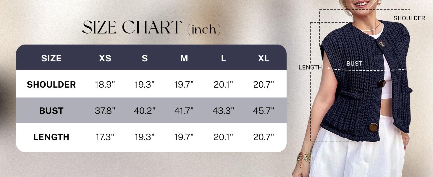 Molitree Womens Casual Chunky Knit Vest Gold Button Down Crop Crochet Sleeveless Sweater Vest