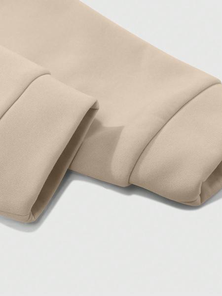 Men's Loose Fit Polo Collar Sweatshirt, Milano Print Long Sleeve Vacation Pullover, Perfect Gift for Friends Husband Boyfriend