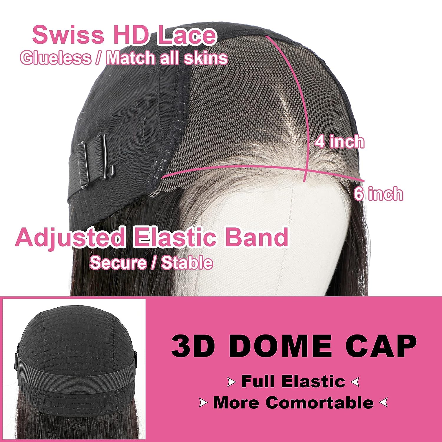 Brazilian Human Hair Glueless Wig Deep Curly 28 30 Inch 5x5 6x4 HD Transparent Lace Frontal Glueless Wigs Ready To Wear Pre-Cut 4X6 Lace Closure Wig For Women Bling Hair 180% Dealsforyoudays