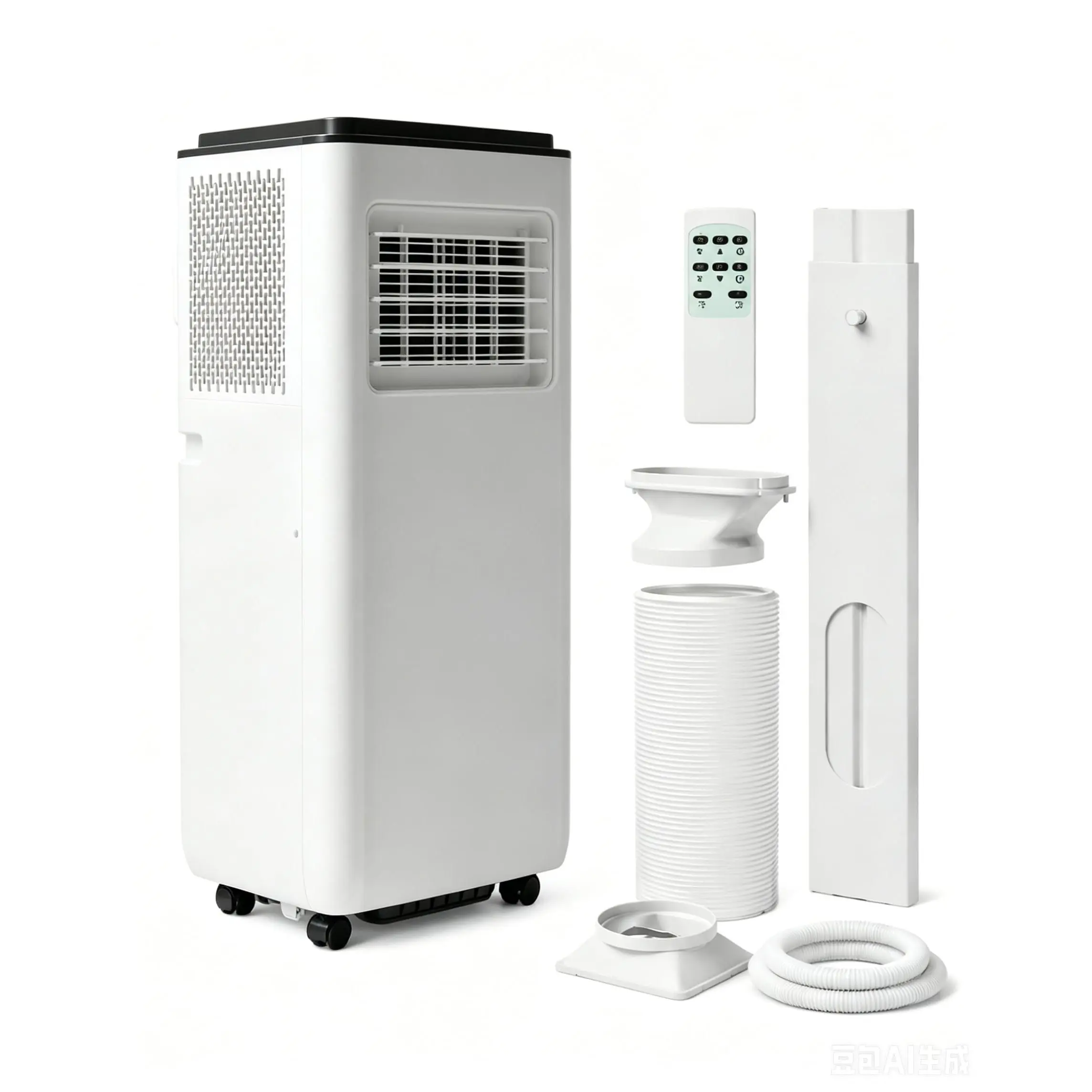 GARVEE 8000 BTU Portable Air Conditioners, 4-in-1 Cooling AC Portable Air Conditioner for Room with Sleep Mode, Ventless Floor Air Conditioner, 3 Speeds Fan & Dehumidifier