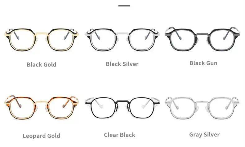 0 To -6.0 Myopia Glasses for Women Men Anti Blue Light Computer Galsses Nearsighted Eyewear Student Optical Eyeglasses