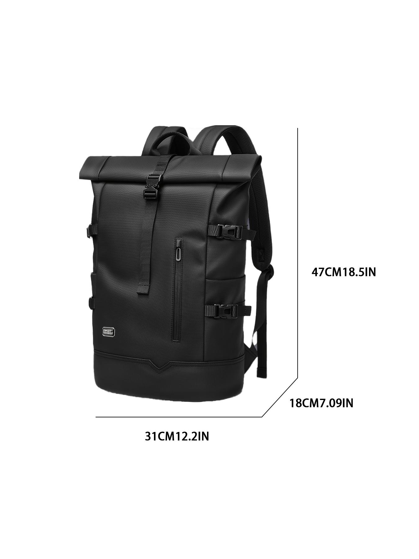 Breathable Lightweight Hiking Backpack, Multifunctional Hiking Bag with Adjustable Straps, Sporty Nylon Material, All Seasons Use