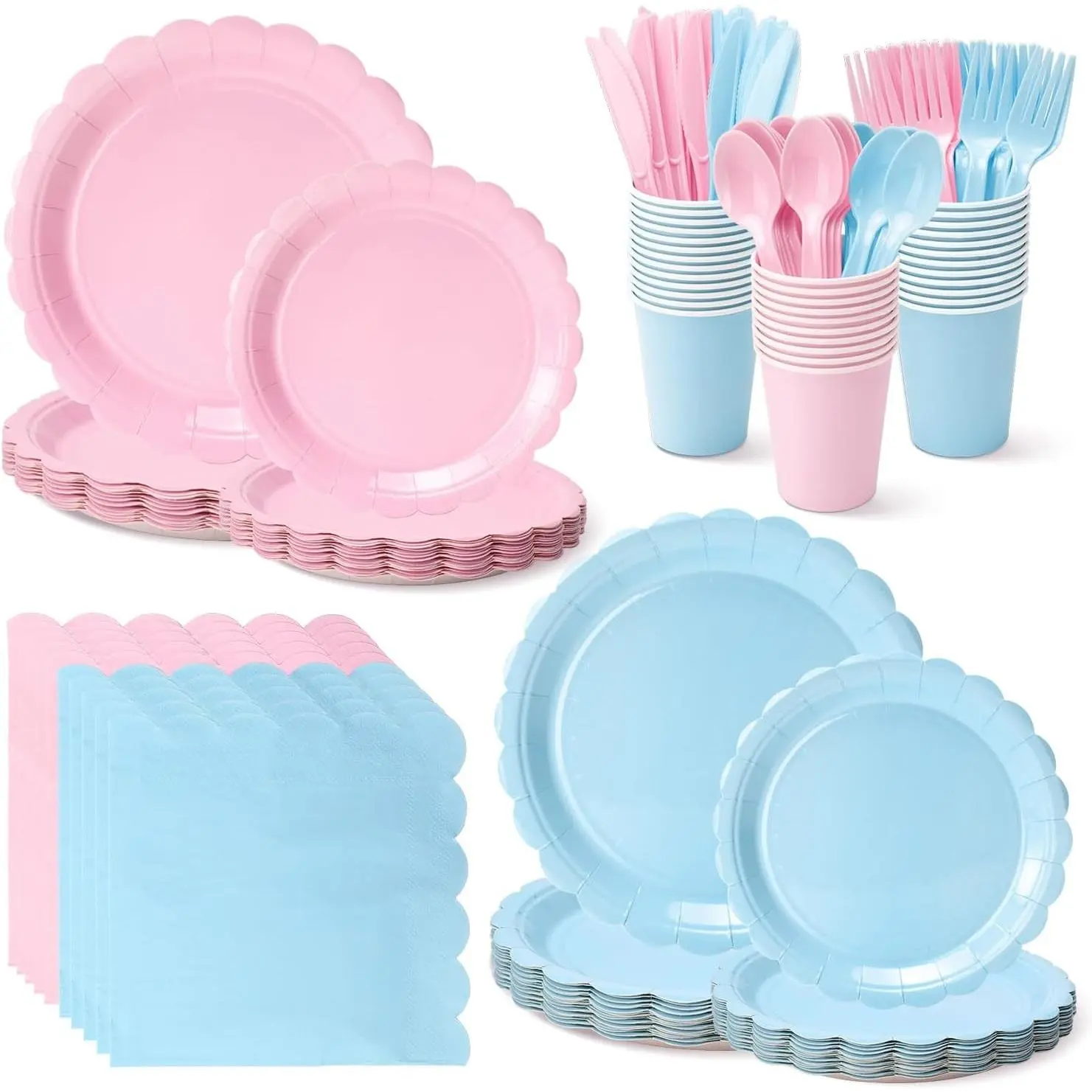 Pink & Blue