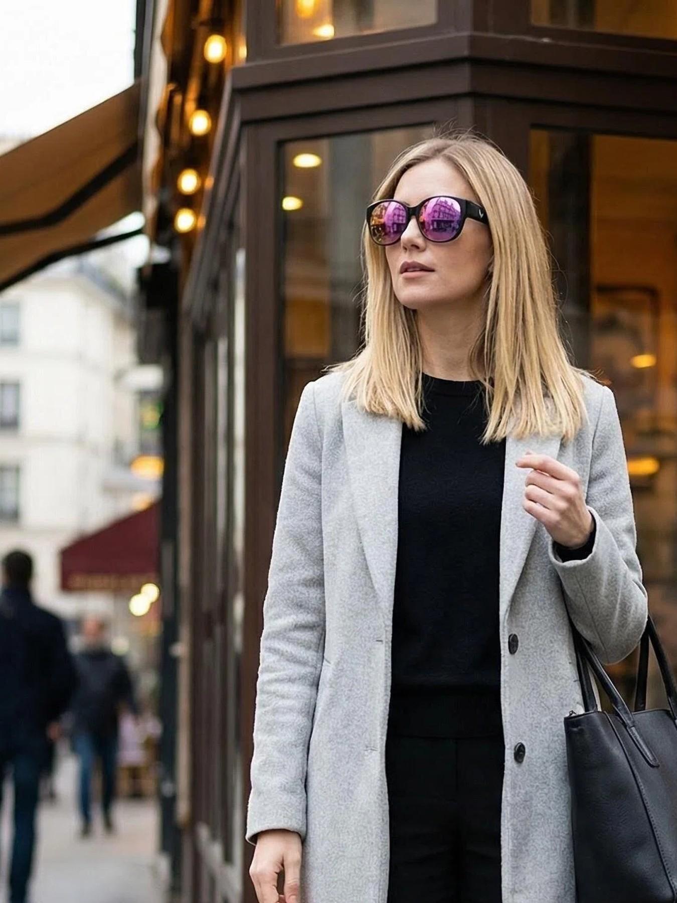 Women's Fashion Round Sunglasses, UV Protection Sun Glasses, Daily Wear, Travel, Beach Vacation, Driving, Outdoor Sports, Unisex