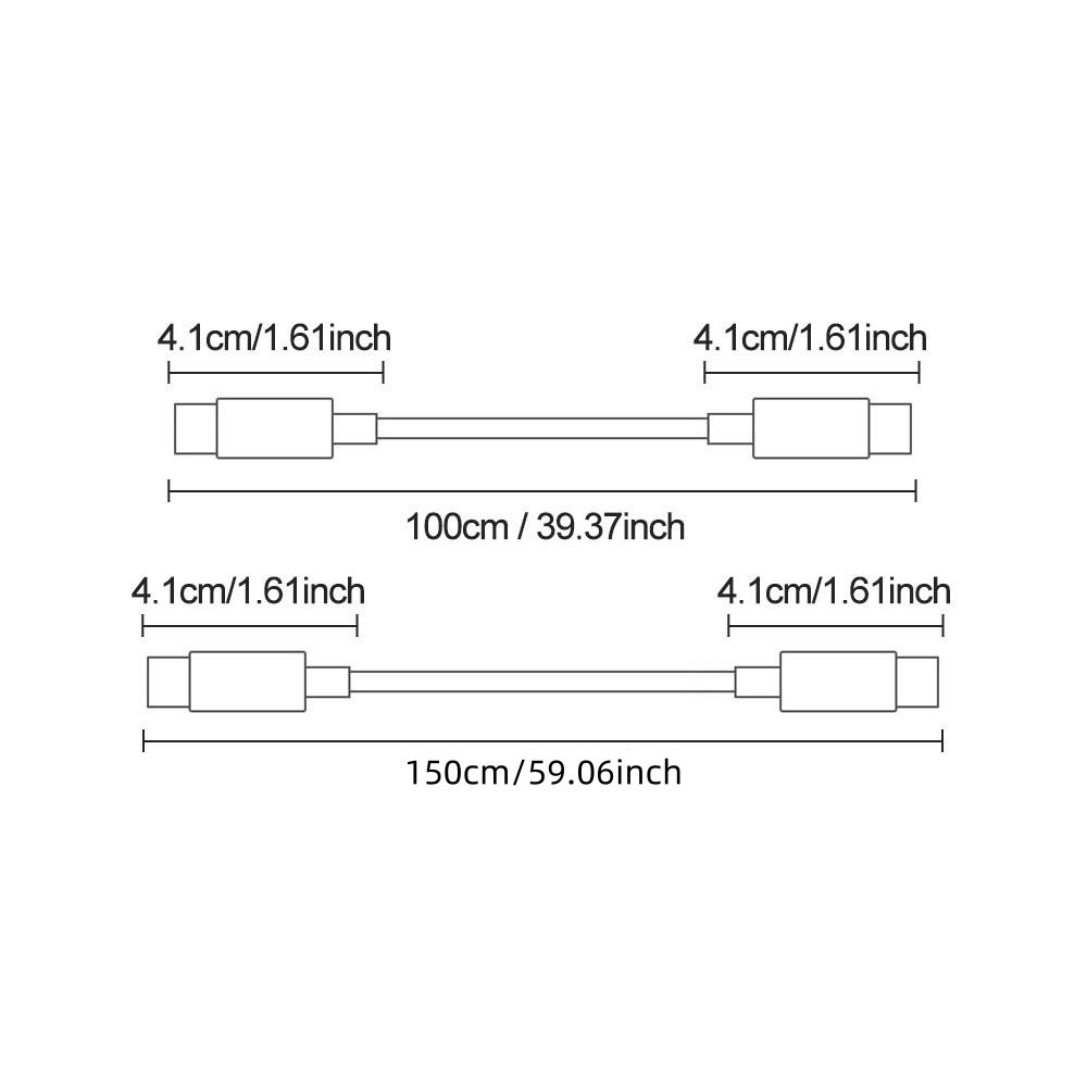 240w PD Fast Charging Cable, Dual Type-C Quick Charge Data Cable, Soft Silicone for Apple/samsung/huawei, Multi-Device Sync
