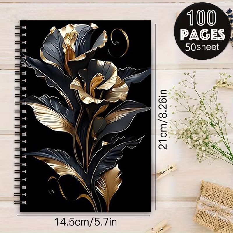 1 Spiral Bound Notebook 5.7x8.26 inch, Premium Lined Pages, Durable Coil Binding, Perfect for Travel Journal, Camping Adventure Log, Outdoor Activity Notes, Ideal Gift for Travelers, Campers, Adventure Lovers on Birthday, Thanksgiving, Christmas