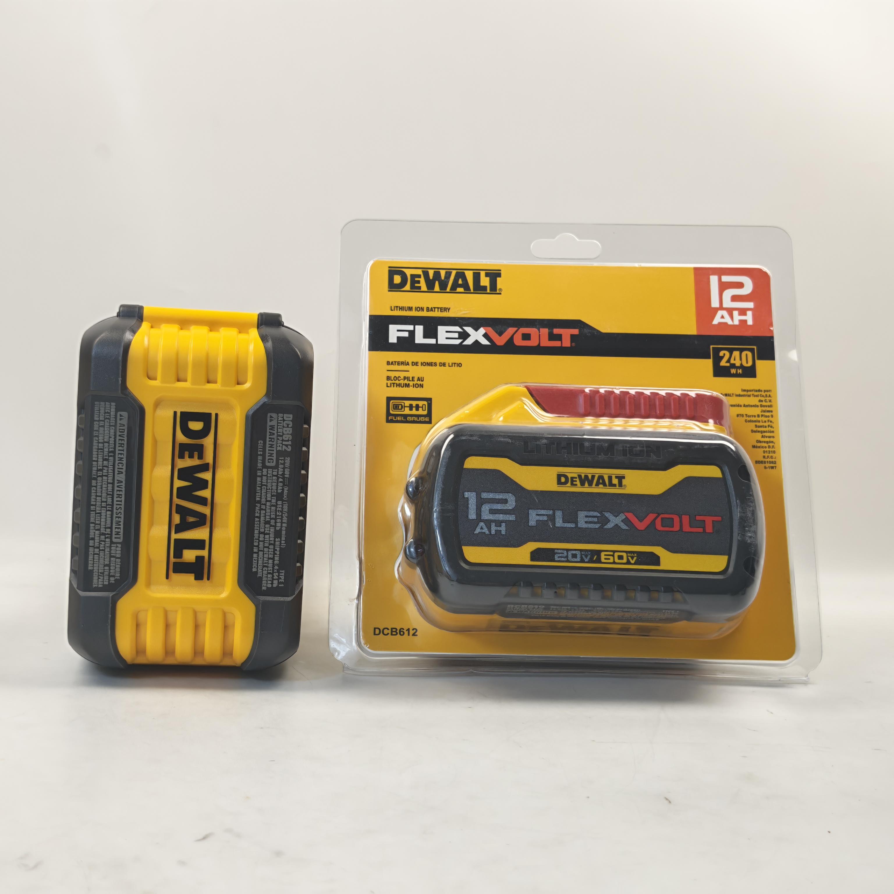 DeWalt DCB612 Heavy Duty 20V/60V FlexVolt 12.0Ah Lithium-Ion Battery with 21700 Cells, Batteries for Cordless Users’ Heavy Duty Work, Power Tool Accessories Replacement Tool
