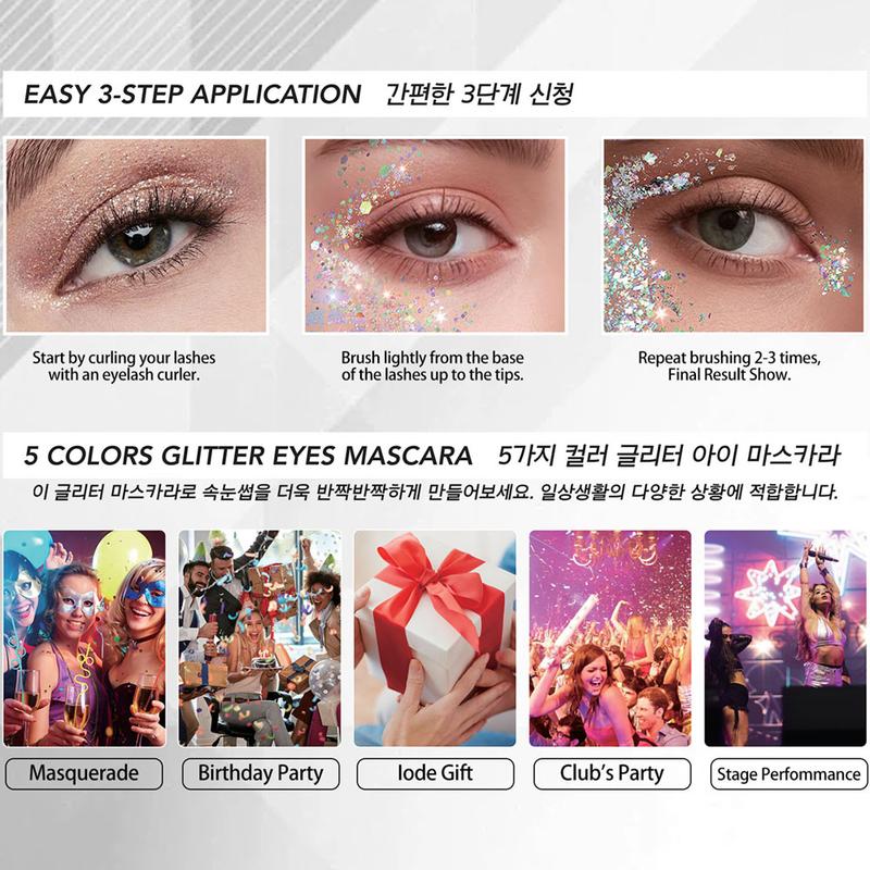 Aqpu 5 Color Shiny Mascara Set Box Waterproof Smudgeproof Formula Curling Effect Eyelash Extension Makeup Tool Perfect for Parties Festivals & Halloween Cosm mascara etic tubing mascara Cosmetic #mascara # tubing mascara Aqpu 5 Color Shiny Mascara Set Box Waterproof Smudgeproof Formula Curling Effect Eyelash Extension Makeup Tool Perfect for Parties Festivals & Halloween Cosm mascara etic tubing mascara Cosmetic #mascara # tubing mascara