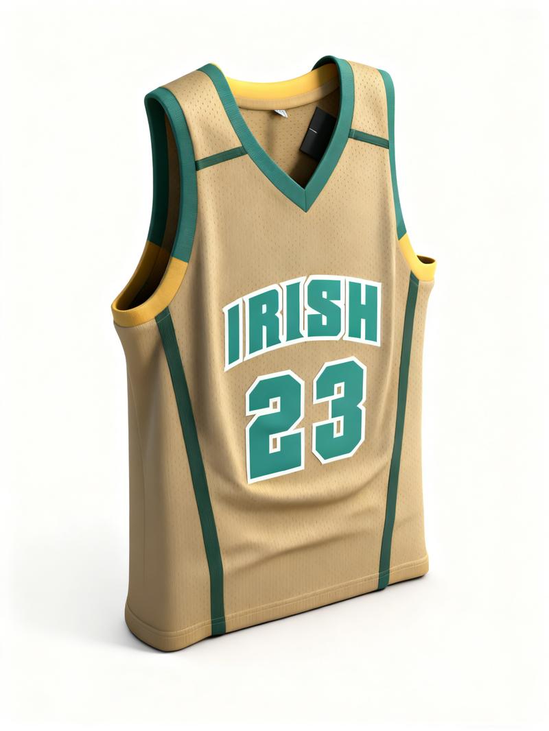 2026 Men Women High School Basketball Jersey IRISH 23 JAMES Stitched Embroidery Numbers Outdoor Sports Shirt Mesh Breathable Fashion For Indoor Basketball Court Running Fitness Yellow Green White Memorial 2026 Men Women High School Basketball Jersey IRISH 23 JAMES Stitched Embroidery Numbers Outdoor Sports Shirt Mesh Breathable Fashion For Indoor Basketball Court Running Fitness Yellow Green White Memorial