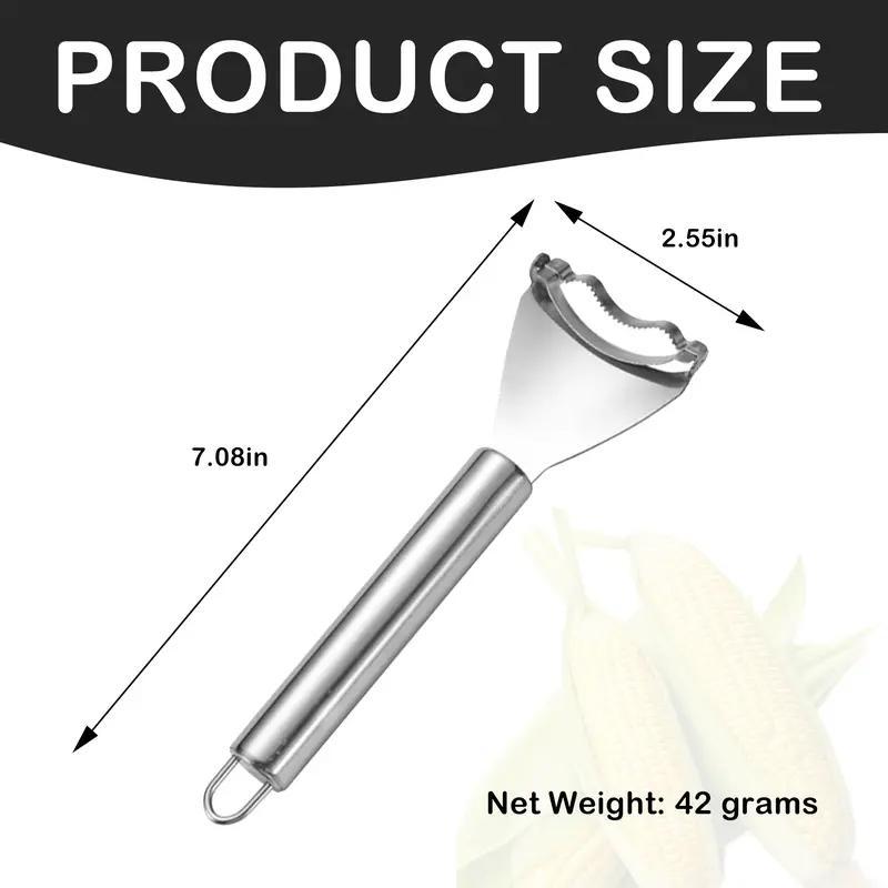 2PCs/4PCs Handy Compact Kitchen Corn Kernel Extractor - Quick Corn Cob Removal Tool, Ideal for Cooking, Meal Prep, Quick Removal