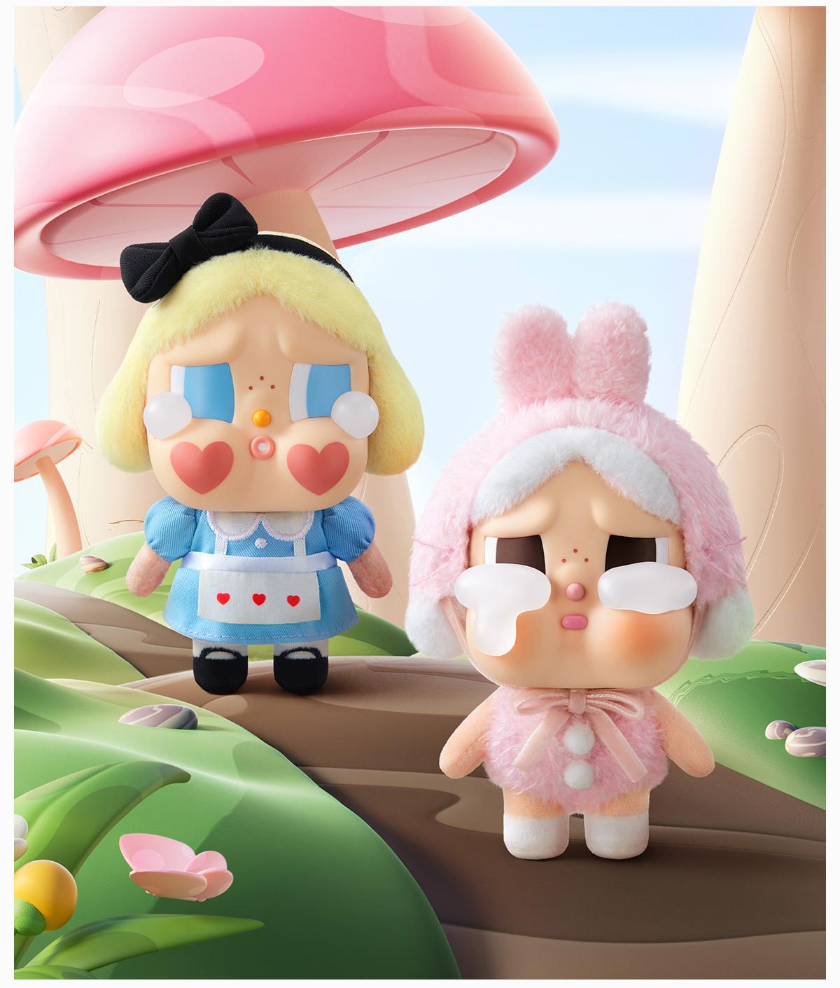 POP MART CRYBABY Crying Again Series-Vinyl Face Plush Blind Box, Mystery Box POP MART CRYBABY Crying Again Series-Vinyl Face Plush Blind Box, Mystery Box