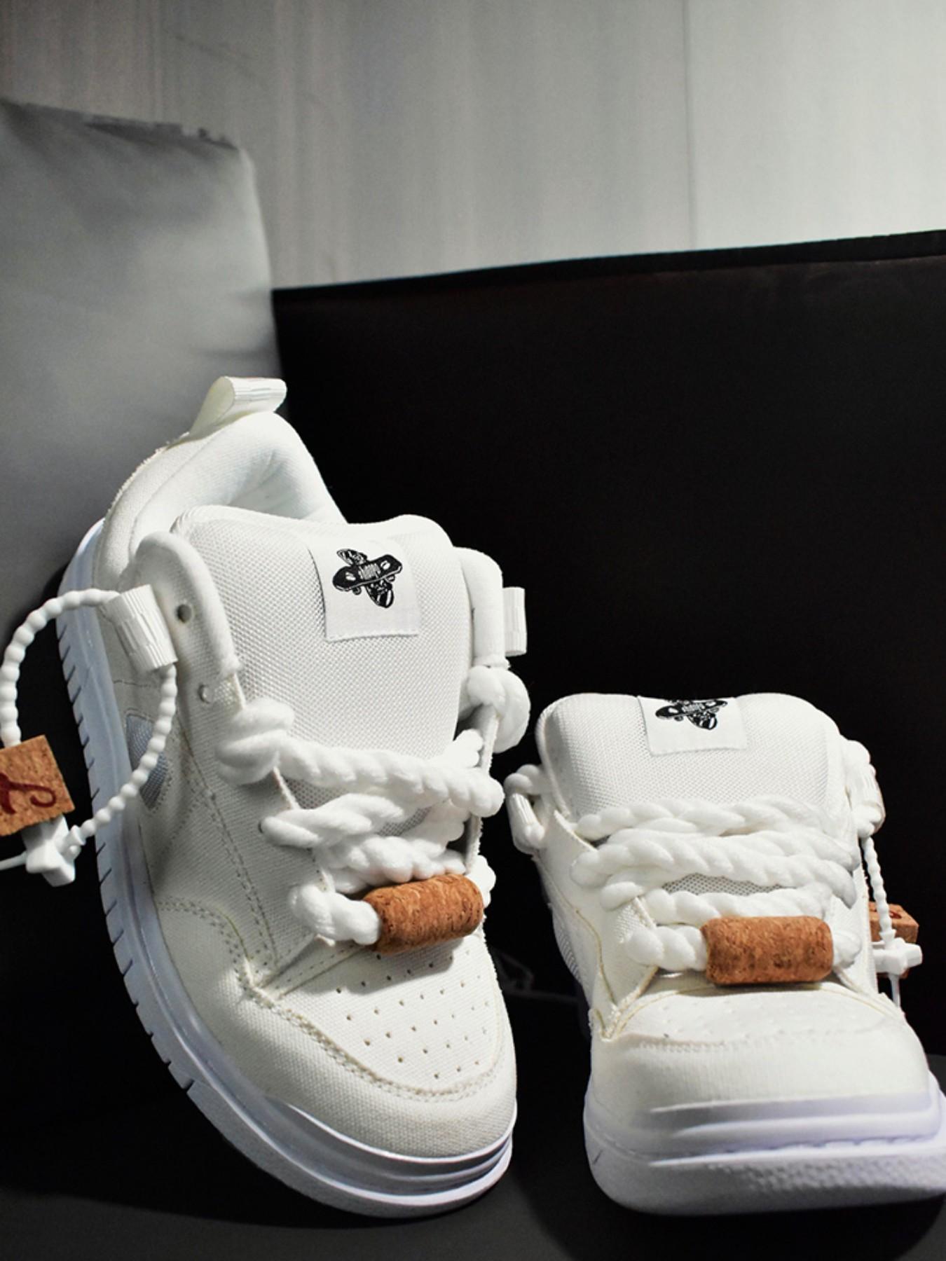 Men's Canvas Shoes, Fashionable Solid Color Breathable Low Top, Casual Round Toe Flatform, Anti-Slip Durable, Size 48, All Seasons