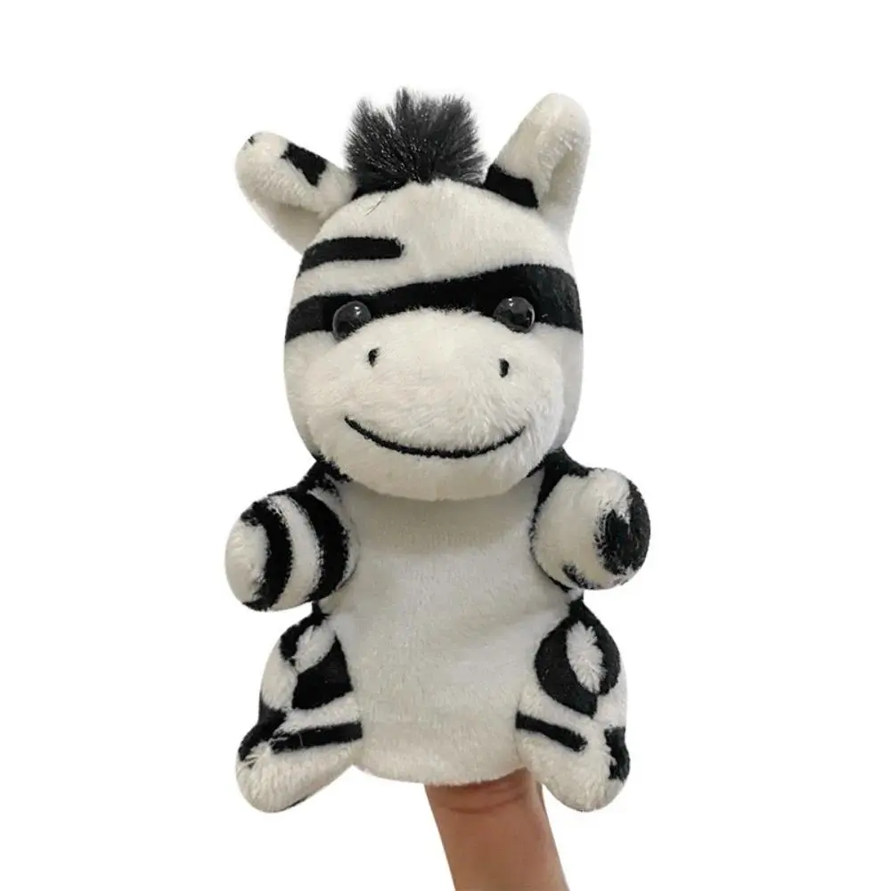 Role Play Finger Puppets Storytelling Stuffed Doll Animal Hand Puppets 9cm Kawaii Puppets Plush Toy For Children