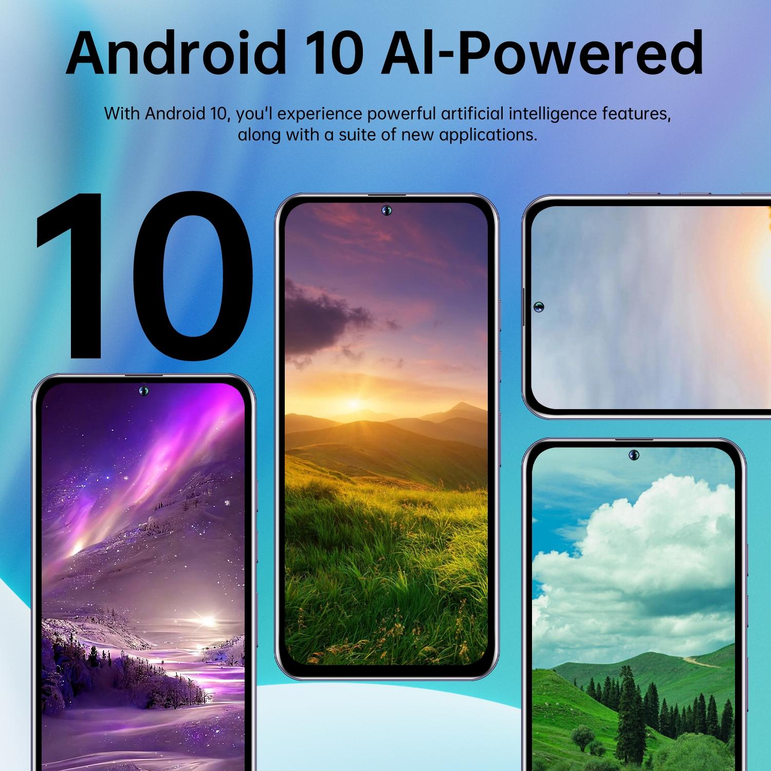Astarry -25 Ultra Large Screen Smartphone, 6.56-Inch Screen, 32GB+32GB/32GB+64GB Storage, 3800mah Battery, 13mp Camera, Dual Sim, Android Os