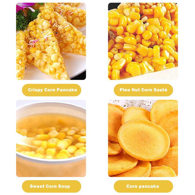 1 Counts Corn Peeler - Multi-Functional Corn Cob Stripper & Thresher, Ergonomic Handle Corn Cutter, Essential Kitchen Gadget for Corn Kernels