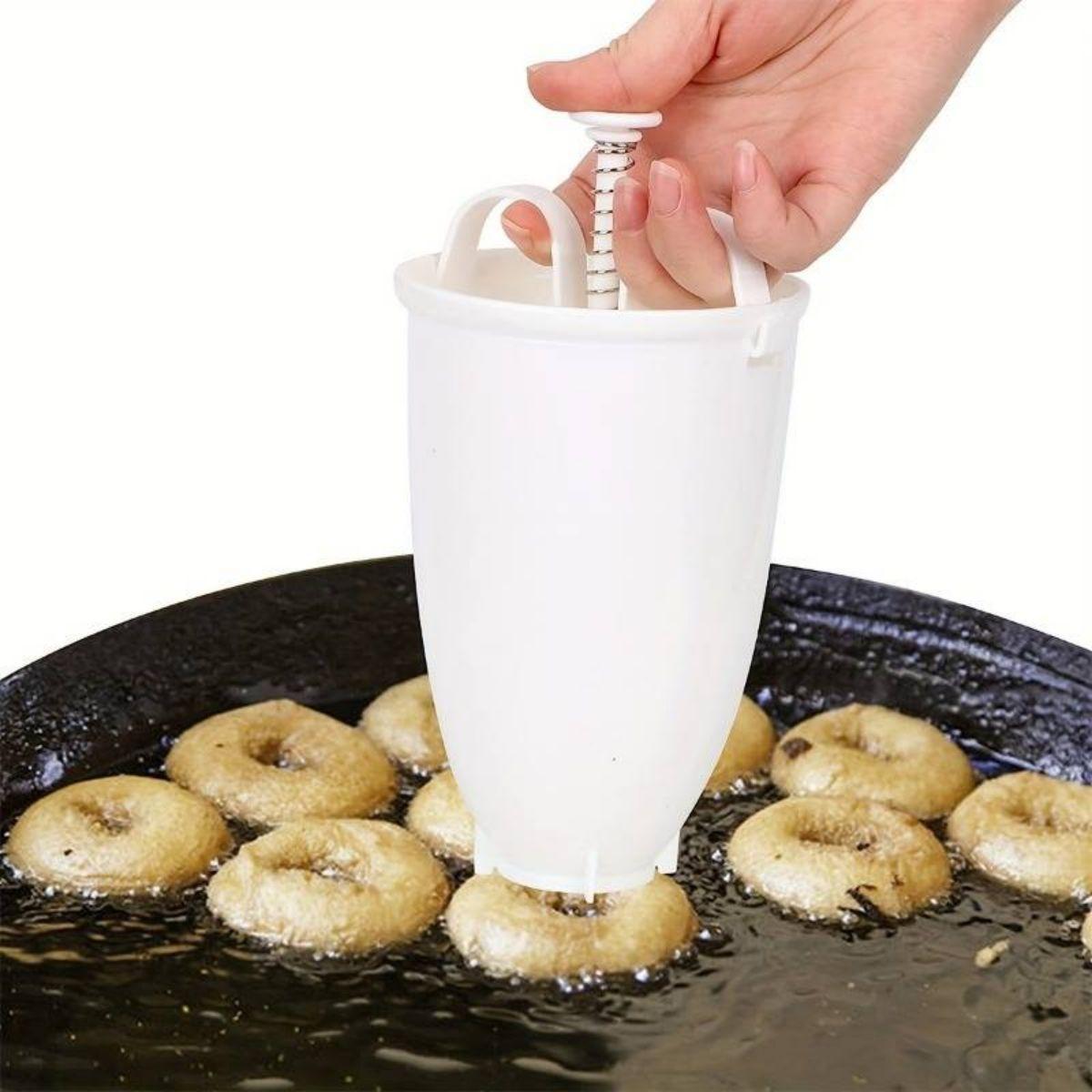 DIY Doughnut Making Kit, Easy-To-Use Donut Maker Tools, Perfect for Home Bakers & Cooking Enthusiasts, Essential Baking Accessories