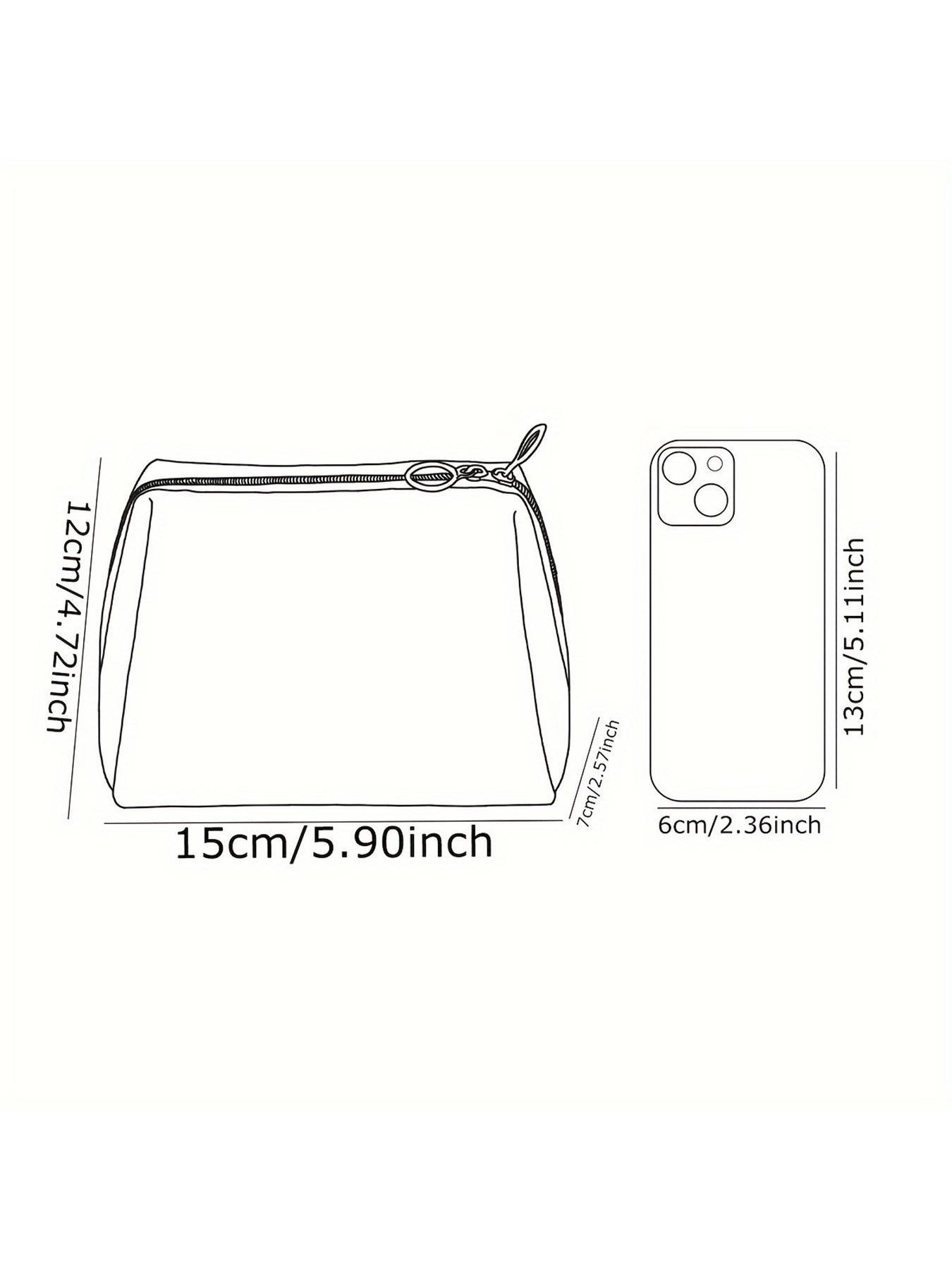 Cherry Pattern Makeup Bag, Casual Fashion Multi-functional Makeup Bag, Travel Makeup Bag, Suitable for Leisure Travel, Business Trips