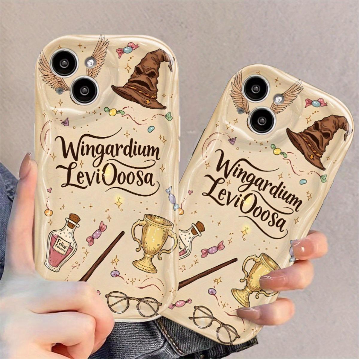 Harry Potter Design Transparent Phone Case, Soft Wave Protective Cover, Fits iPhone 17/16/15 Series, Shockproof Durable Tpu Material Casing, Accessories