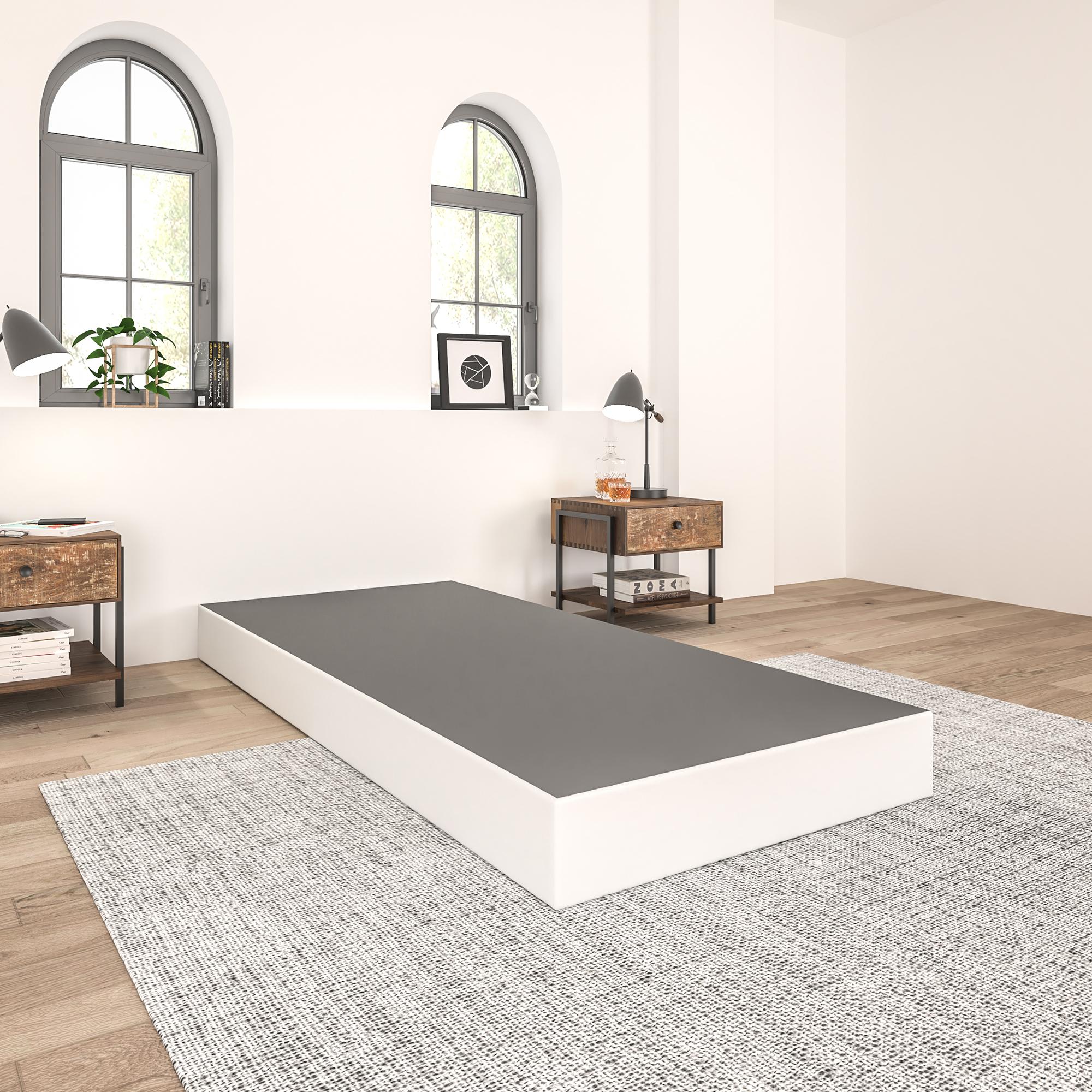 Edenza-Queen Box Spring 5 7 9 Inch, Heavy Duty Mattress BoxSpring Foundation, Sturdy Queen Box Springs for Bed with Fabric Cover Set, Easy Assembly, Noise Free Edenza-Queen Box Spring 5 7 9 Inch, Heavy Duty Mattress BoxSpring Foundation, Sturdy Queen Box Springs for Bed with Fabric Cover Set, Easy Assembly, Noise Free