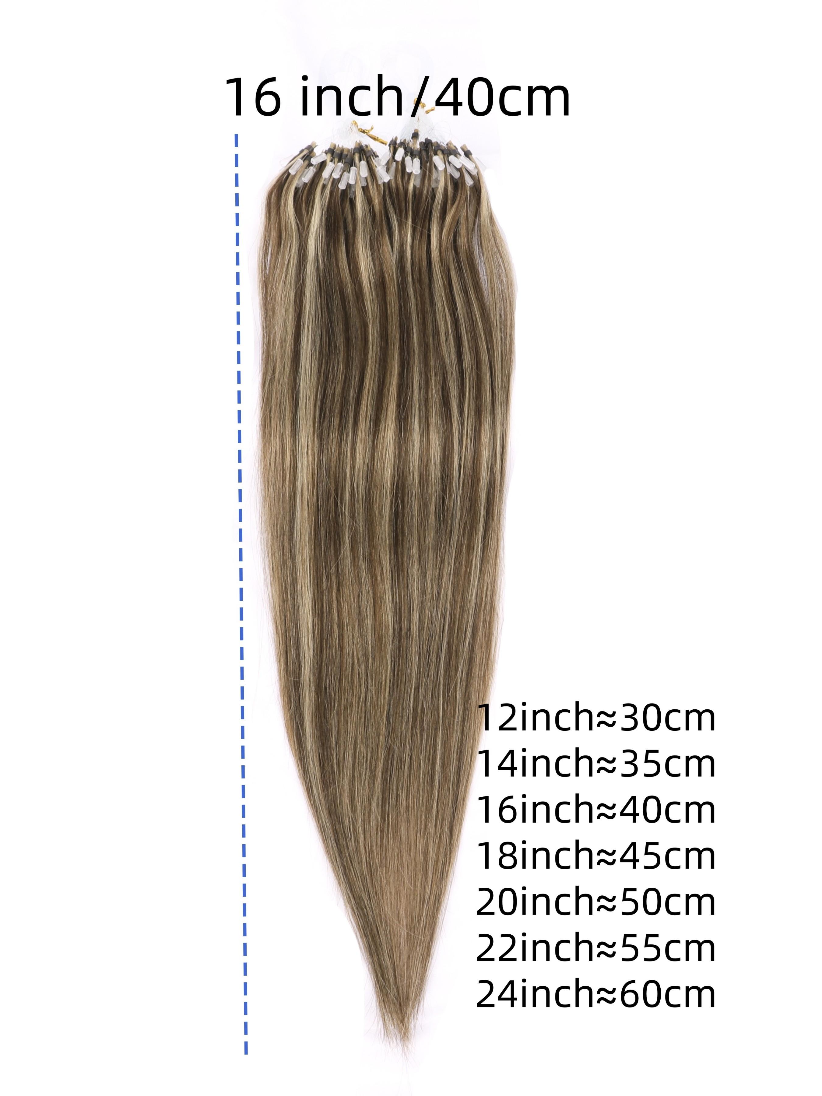 Invisible Micro Nano Bead Hair Extensions, Thin Ring Hair Clips, Real Human Hair Extensions, Thick Invisible Pearl Rings