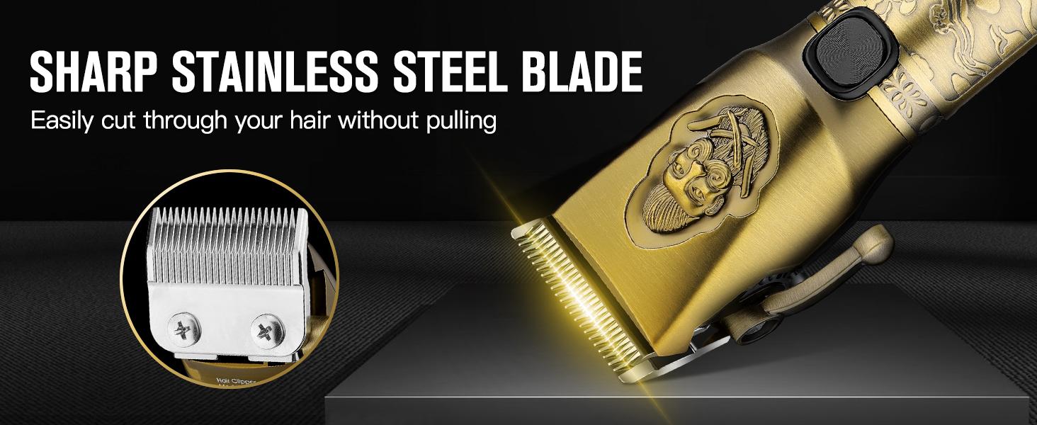 2024 Suttik Professional Hair Clippers for men ，hair clipper set gifts for father & Electric Shavers Razor & Beard Trimmer Hair Trimmer for Men Haircut,3 in 1 Cordless Men's Hair Cutting Kit Barber Clippers and Trimmers Set LCD Display Outdoorfun Comfort