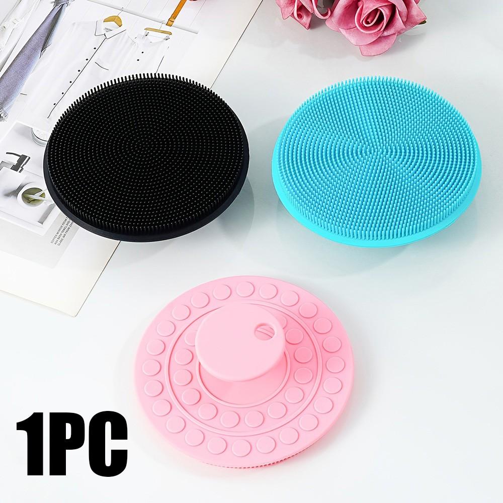 Silicone Bath Brush and Body Brush, Unisex Face Washing Brush, Soft Non-Irritating, Easy Foaming, Christmas Gift