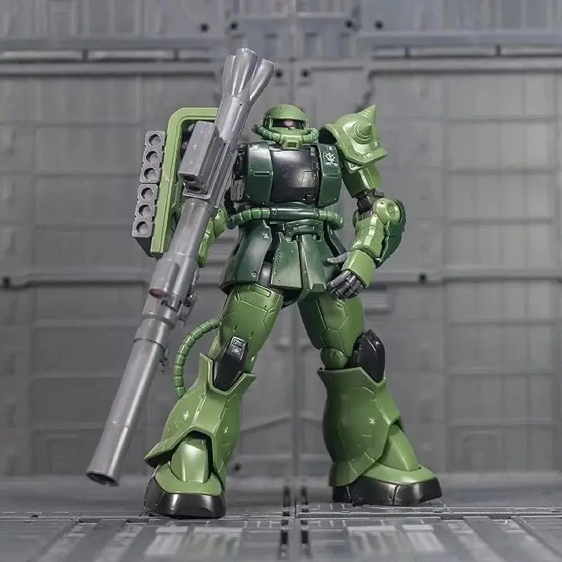 Hg 1/144 Gto Ms-06c-6/R6 Zaku 2 Type C-6 Action Figure Robot Mecha Assembly Model Kit Collectible Figurines Model Doll Toys Gift