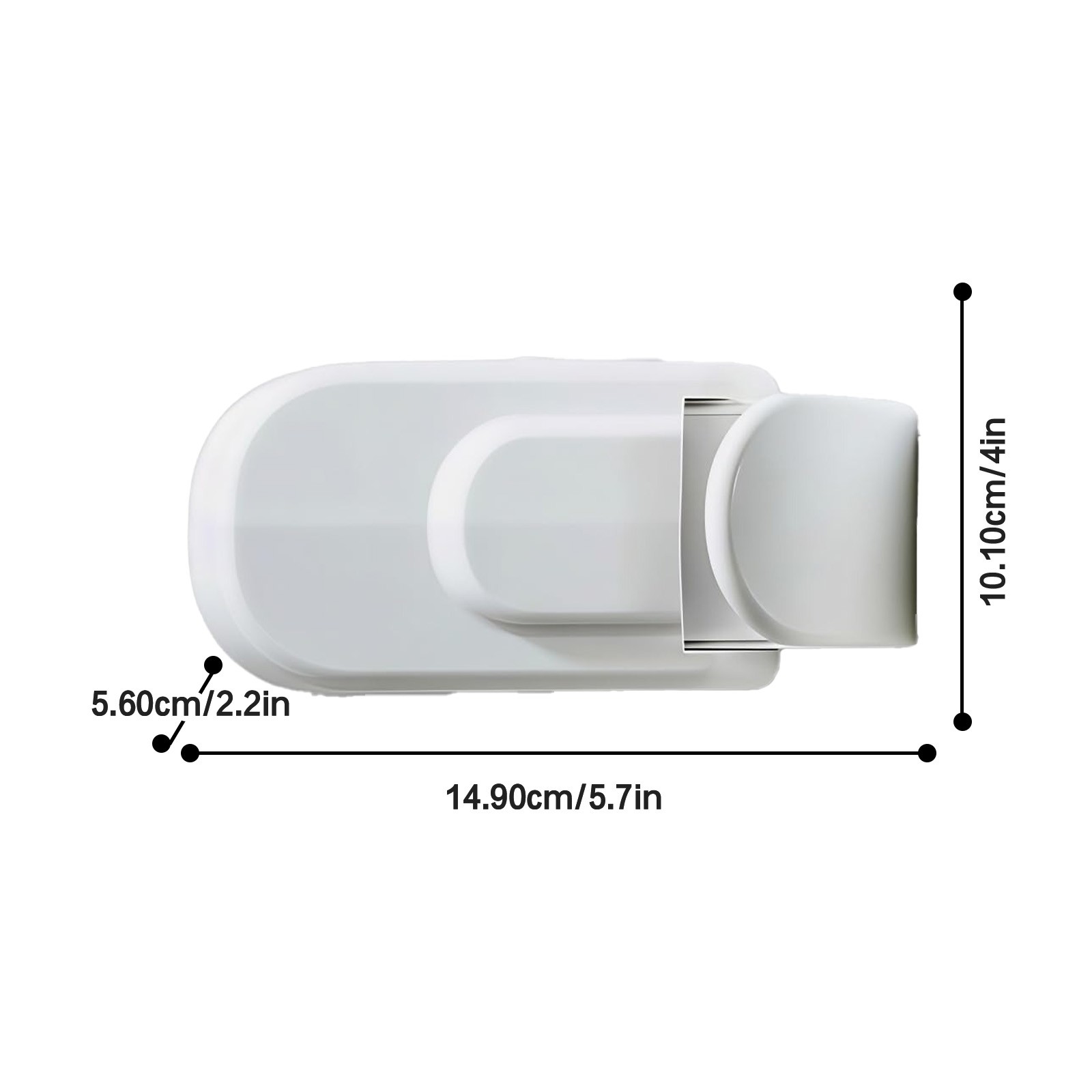 Child Proof Door Lock, Snap-On Door Knob Safety Lock & Door Handle Child Lock, No Tools Required, Fits Knobs & Levers for Baby Toddler Home Safety