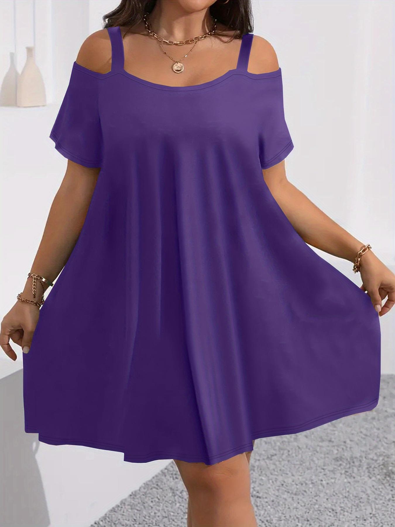 Plus Size Women's Round Neck Short Sleeve Shoulder Cut Out Fitted Casual Midi Dress, Comfortable Fabric, Perfect for Bridesmaids, Vacation, Travel Plus Size Women's Round Neck Short Sleeve Shoulder Cut Out Fitted Casual Midi Dress, Comfortable Fabric, Perfect for Bridesmaids, Vacation, Travel