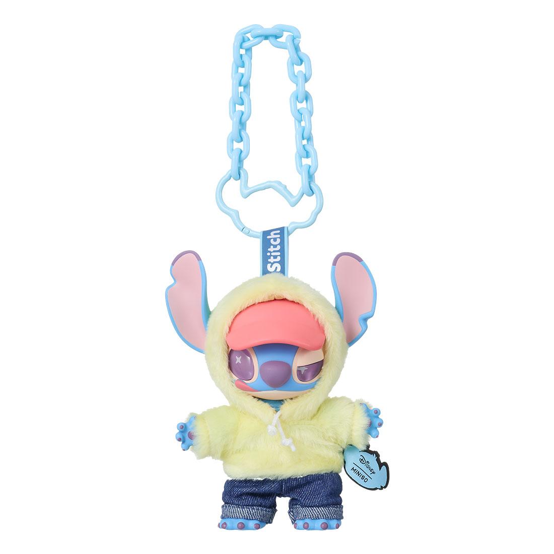 Disney Stitch GenZ Street Series Vinyl Plush Blind Box - Fashion Pendants, Bag Charms for Shopping and Party, Hiphop Style Keychains, Suitable as Gifts for Youth, Christmas Gifts