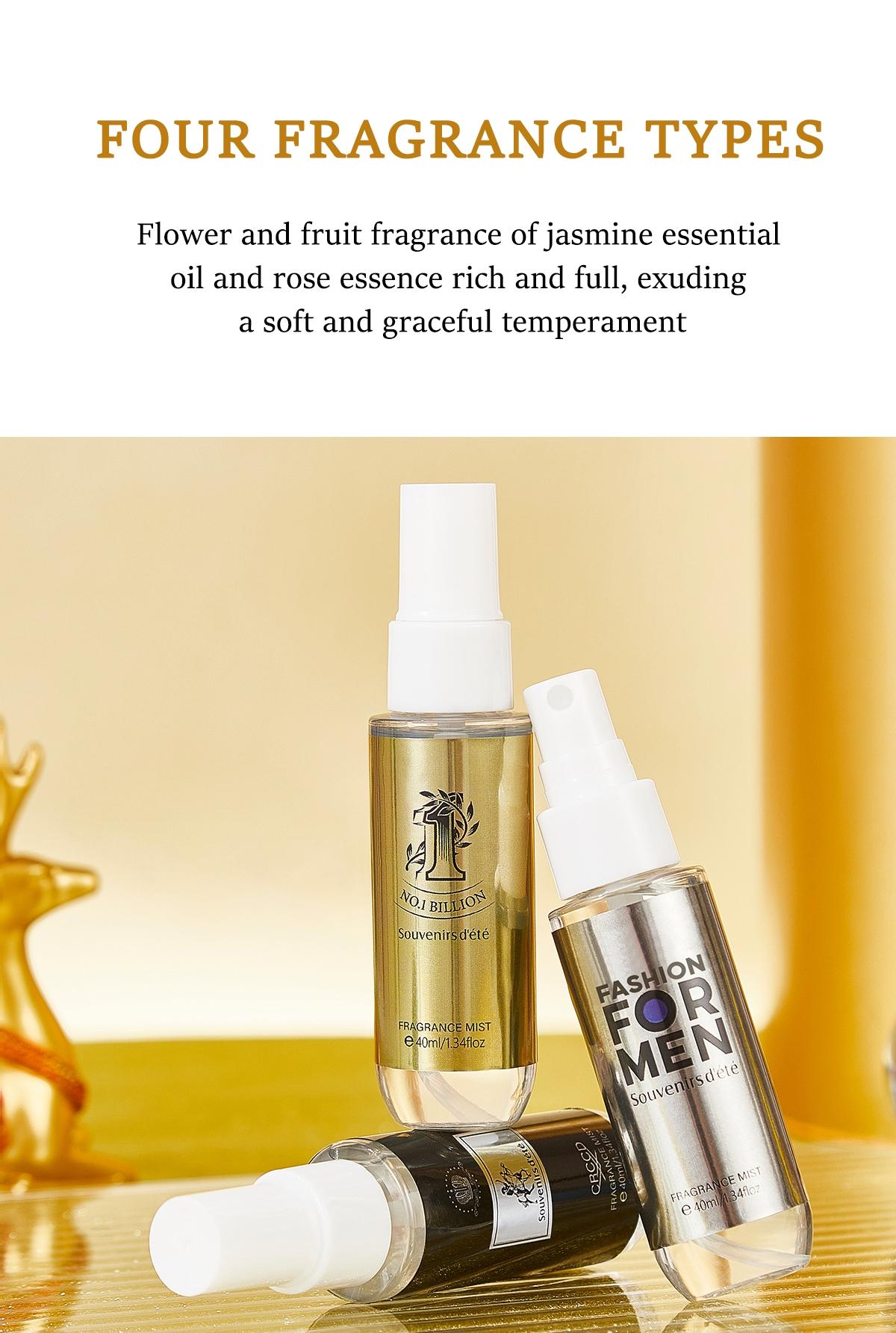 4pcs/set men's perfume gift set, long-lasting perfume, enhancing one's temperament, fresh and natural, charming and pleasant. Experience the combination of affordability and luxury. Suitable for dates, parties, weddings and daily use. Also an ideal