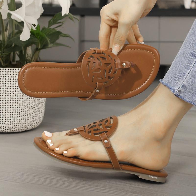 Women's Comfortable Dressy Thong Sandals Flip Flop Sandals Flat Sandals Springfresh