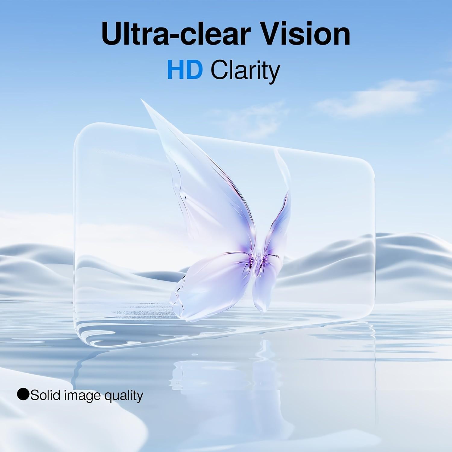 3 Pack suitable for iPhone 17 Pro Max /16 Plus/15/14/13/12 mini/11/Xs Max/XR Screen Protector, Case Friendly, Scratch Resistance, Bubble-Free, 9H Full Coverage Tempered Glass Screen Protector suitable for iPhone 17 Air