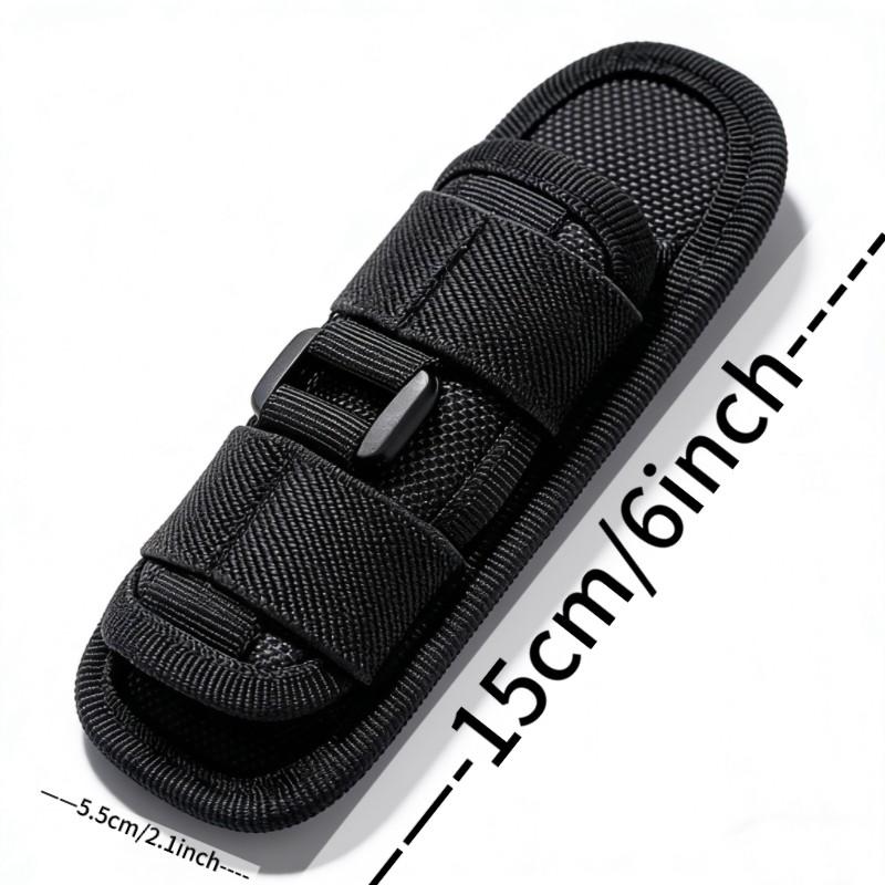Tactical Flashlight Case with 360° Rotatable Belt Clip, Mobile Flashlight Mount for Shoulder, Thigh, Arm, and Waist