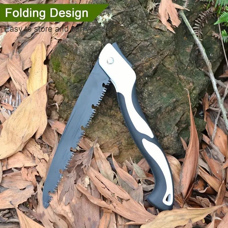 Hand Saw for Tree, 300mm Folding Saw, High-Manganese Steel Teeth for Smooth and Precise Cuts, Portable Camping Saw for Camping, Gardening & Carpentry