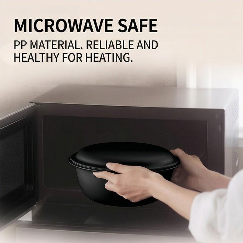 3-Layer Multi-functional Drain Basket - Microwave Safe Vegetable & Fruit Colander, Versatile Kitchen Strainer Set for Food Prep