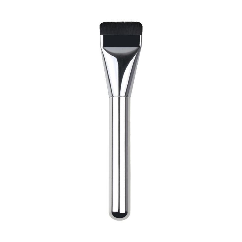 Foundation brush, flat concealer brush, blush brush, loose powder brush, wooden handle makeup brush
