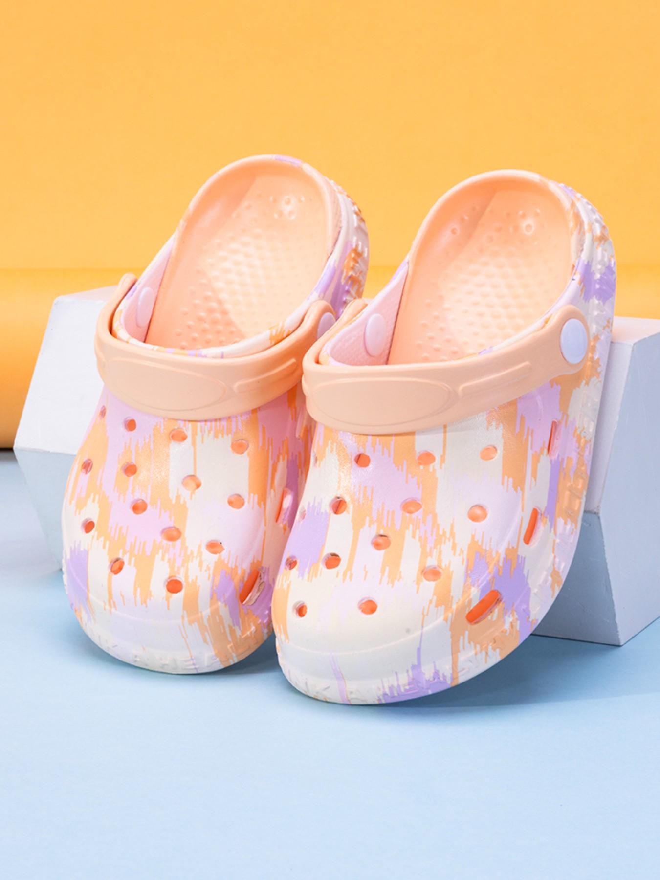 Children Summer New Comfortable Hole Shoes Soft Bottom Anti-Slip Sandals Baby Water Play Beach Slippers
